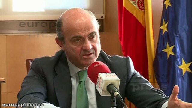 De Guindos descarta absolutamente el rescate