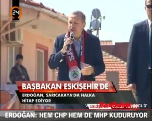 Erdoğan: Hem CHP hem de MHP kuduruyor!
