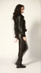 Blouson Cuir de Mouton GIORGIO Karima Noir