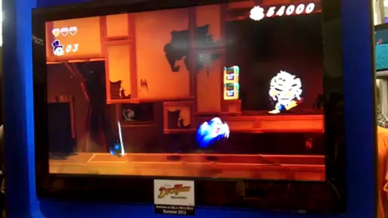 DuckTales Remastered - PAX East 2013 Off-Screen Gameplay