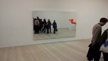 Jeppe Hein Mirror Wall New Art From Germany Exibition Saatchi Gallery London December 2011