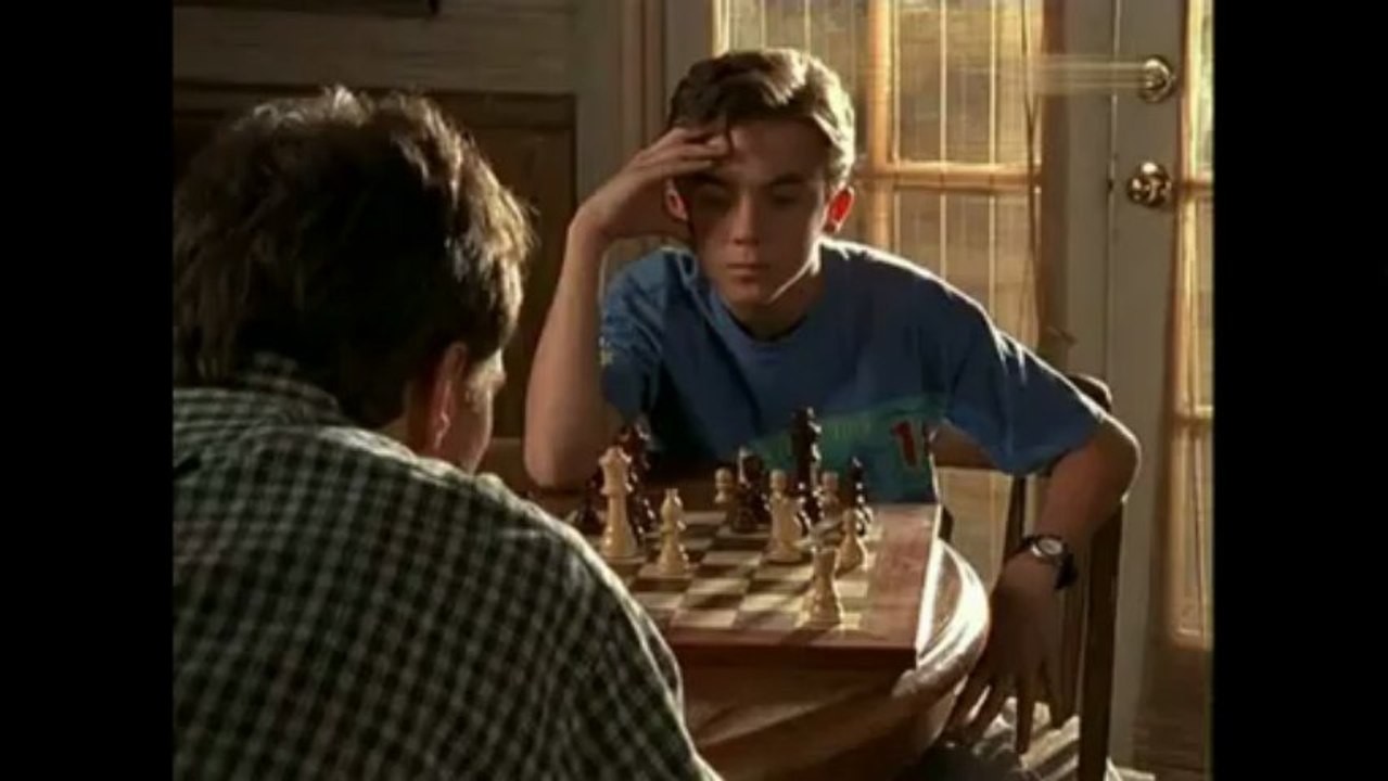Malcolm mittendrin - hal und malcolm spielen schach