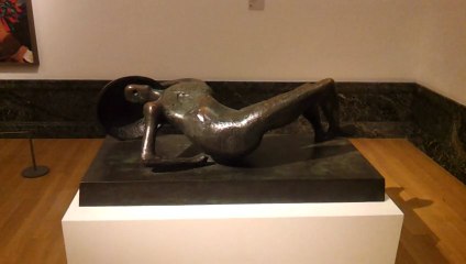 Henry Moore Falling Warrior Tate Britain London December 2011