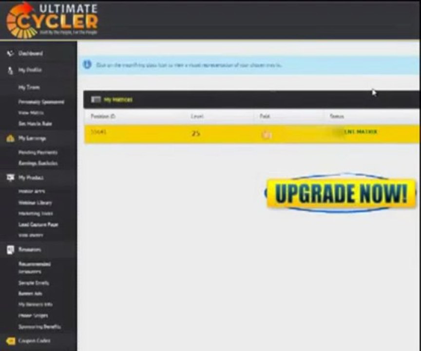 Ultimate Cycler - The Back Office