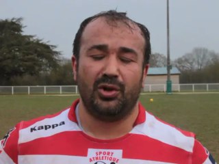 Mehmet Ozkan, entraineur heureux après la victoire face au Mans