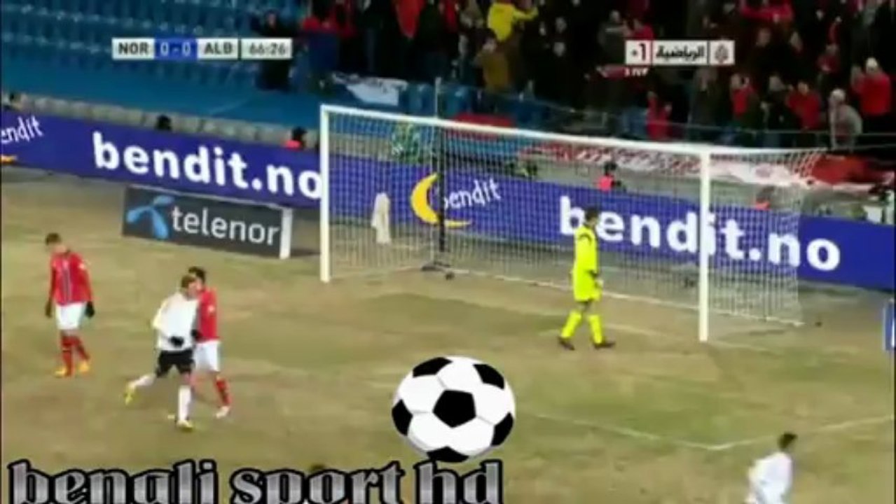 اهداف النرويج0-البانيا1(22/03/2013)تصفيات كاس العالم اوروبا 2014 تعليق االسهلي