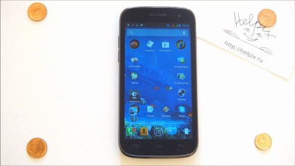 Fly IQ451 Vista - демонстрация работы