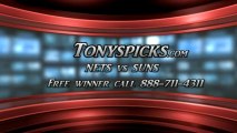 Phoenix Suns versus Brooklyn Nets Pick Prediction NBA Pro Basketball Odds Preview 3-24-2013