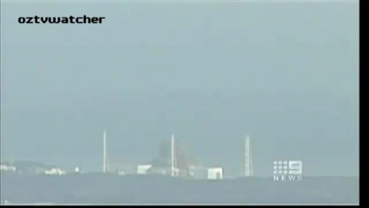 Explosion nuclear power plant in Fukushima Japan