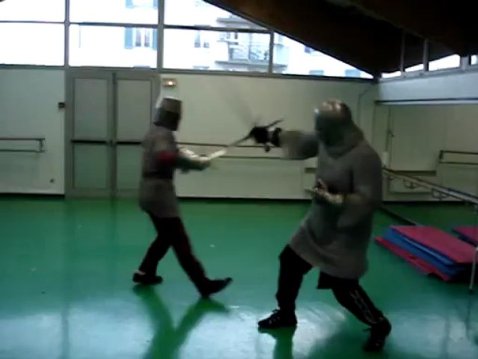 Médiévale Chevalier Serrieres de Hilaire et un mercenaire (Cegarra)