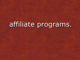 Best Affiliate Program Is Pure Leverage