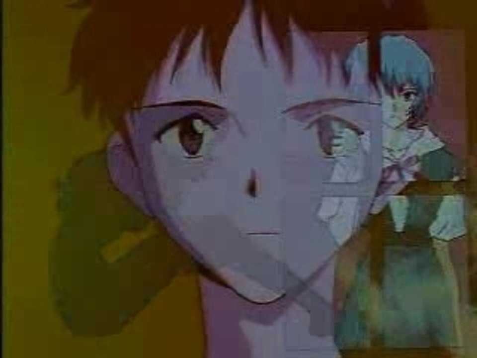 evangelion opening 2(pilots singing)