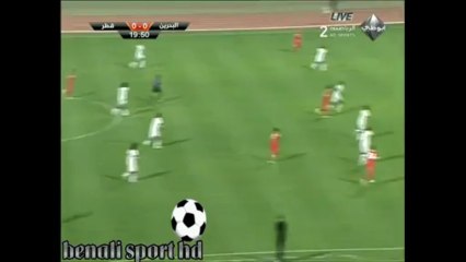 هدف البحرين1-0قطر(22/03/2013)تصفيات كاس اسيا2015تعليق عيسى الحربين