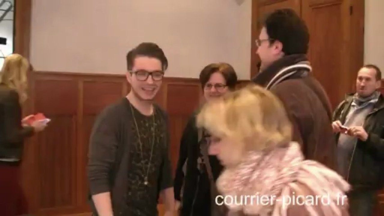 Olympe rencontre ses fans au Courrier picard