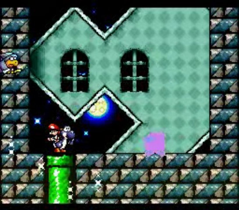 Yoshi's Island (SNES): 5-8 (100 points)