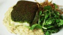 Simply Gourmet: Herb Encrusted Cod With Creamed Fennel And Crispy Leeks