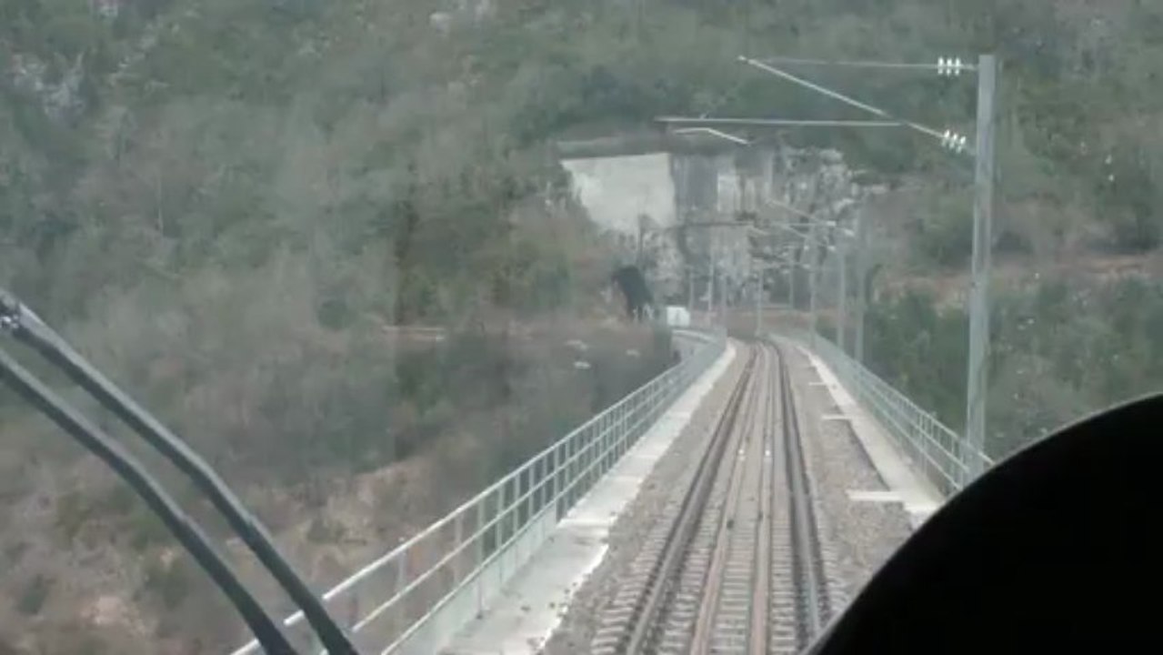 Ligne de chemin de fer Nurieux Bourg, viaduc Cize Bolozon