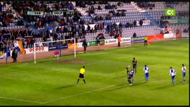 Penalti y gol de Vitolo (SABADELL 0-2 UD LAS PALMAS)