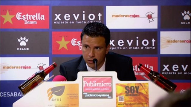 Rueda de Prensa Sergio Lobera - 31ª Jornada - CE Sabadell vs UD Las Palmas (0-4)