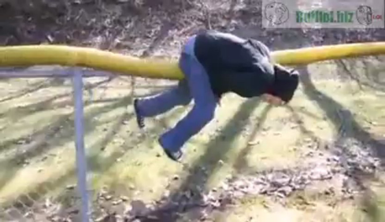 Backflip von weit oben