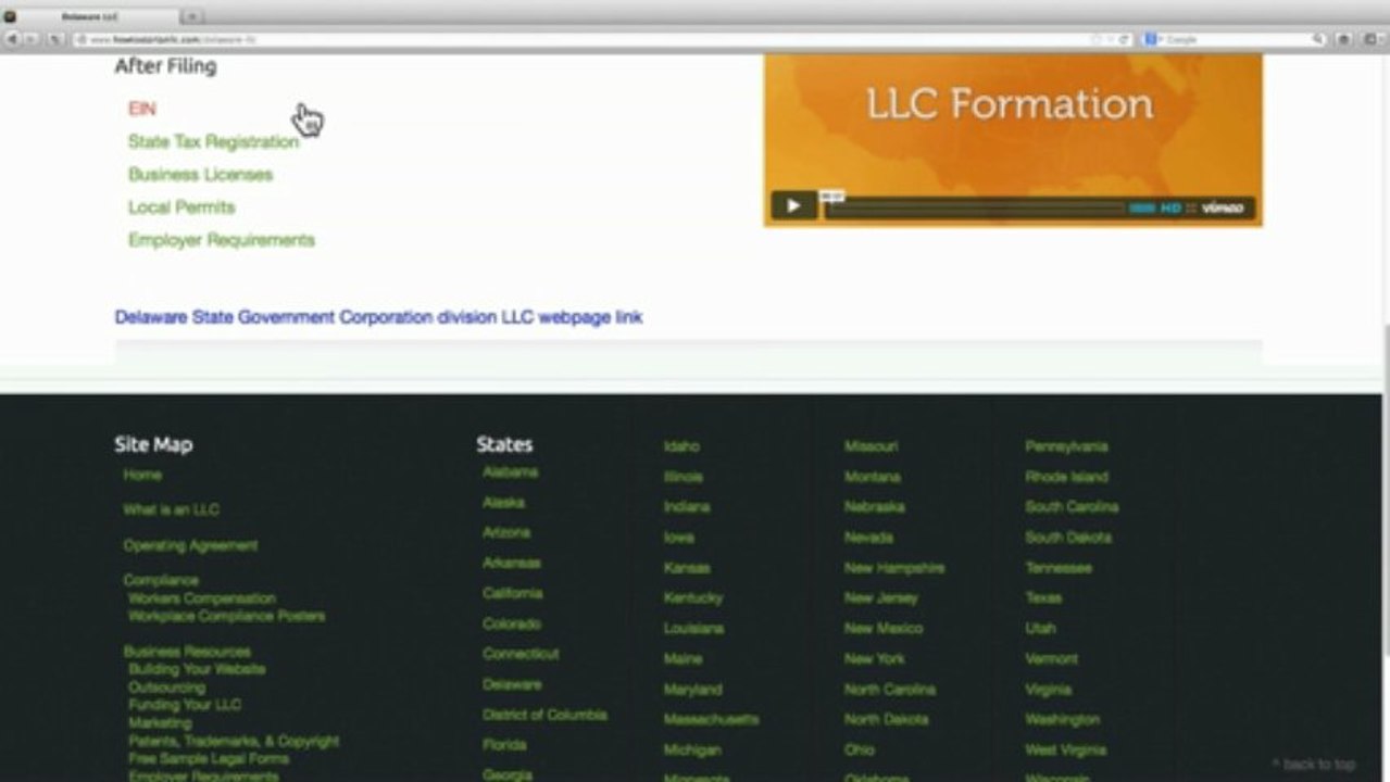 Form an LLC in Delaware