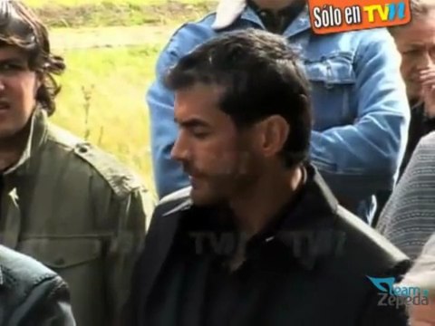 Detrás de cámaras David Zepeda @davidzepeda1 en las grabaciones de Soy tu Dueña || TVNOTAS