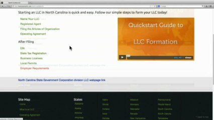 Form an LLC in North Carolina