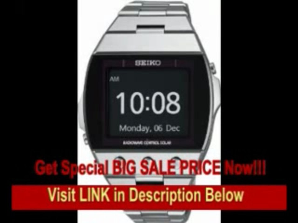 [REVIEW] Seiko Brightz Radio Solar Active Matrix EPD Watch SDGA001 (Japan Import)