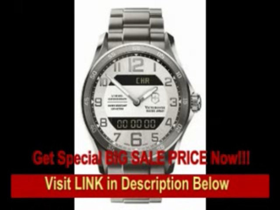 [REVIEW] Victorinox Swiss Army Men's 241301 Classic Silver Dial Watch