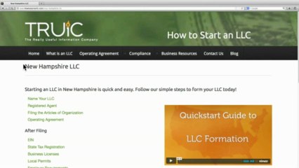 Form an LLC in New Hampshire