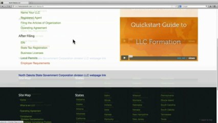 Form an LLC in North Dakota