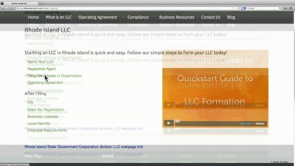 Form an LLC in Rhode Island