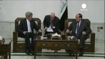 Kerry asks Iraq to halt Iran flights to Syria