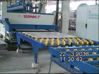 BABACANLAR MERMER Yeni Plaka Hattı Video Görüntüleri