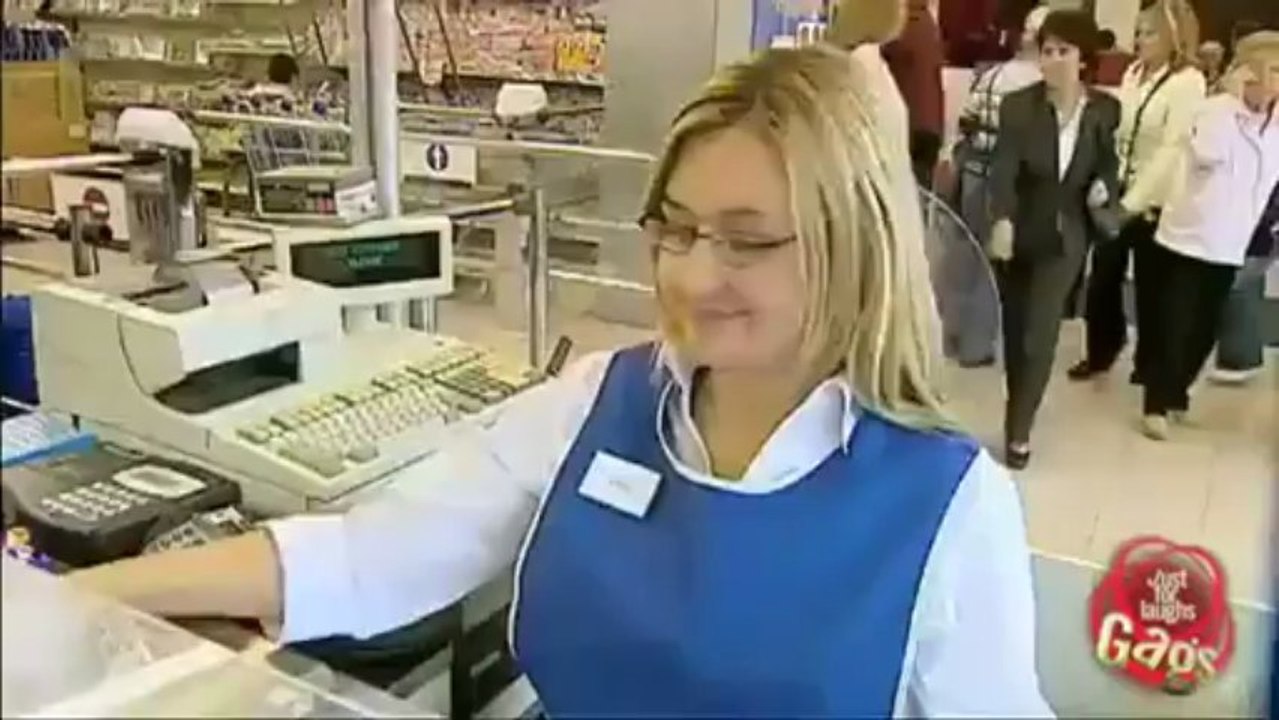 Kasiyer Kız - Kamera Şakası