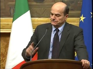 Roma - Le consultazioni a Montecitorio. Bersani (secondo giorno) (23.03.13)