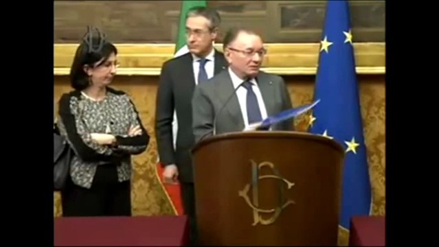 Roma - Consultazioni parti sociali - Dichiarazione di Giorgio Squinzi (23.03.13)