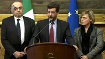 Roma - Consultazioni parti sociali - Dichiarazione di Mario Guidi (Agrinsieme) (24.03.13)