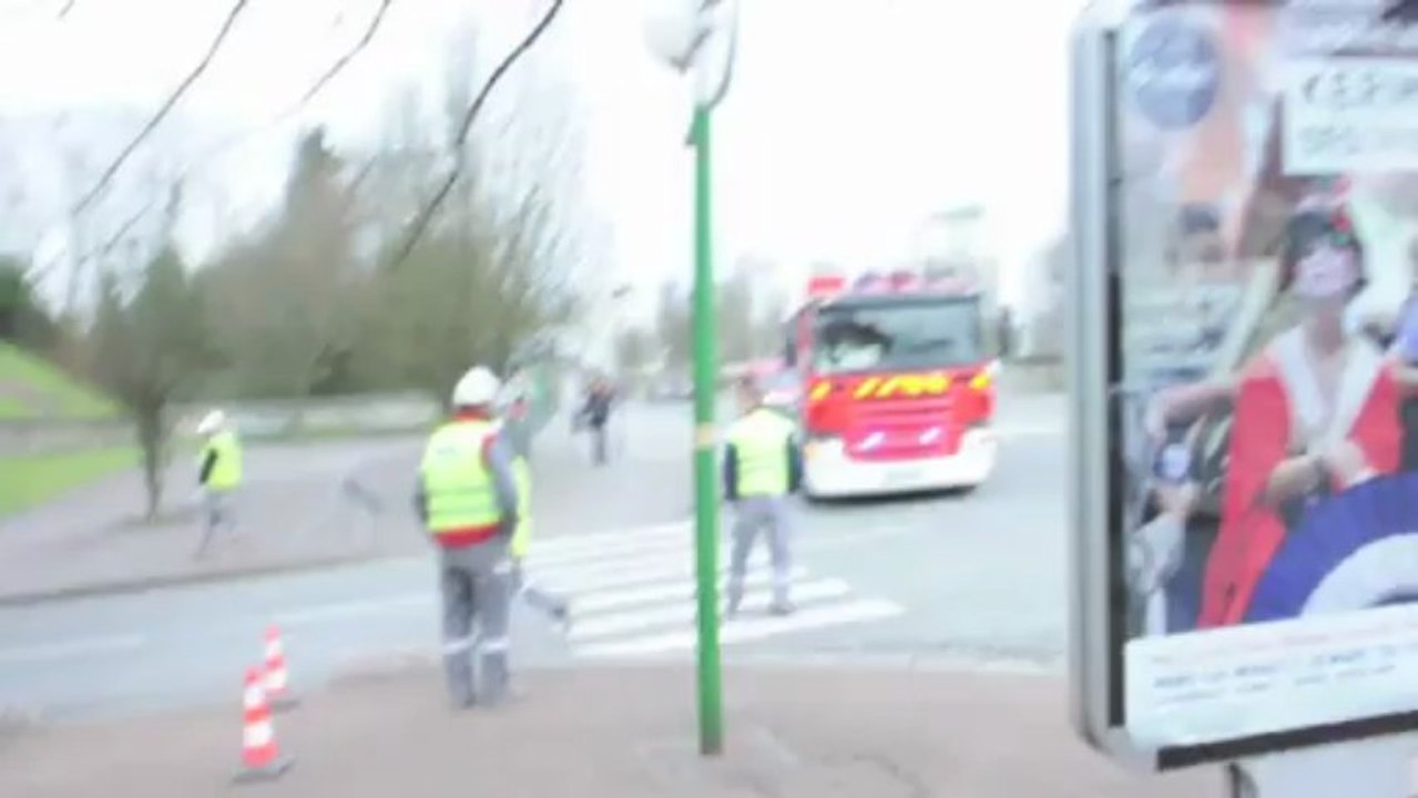 Maubeuge : Grosse fuite de gaz à Maubeuge, près de l'avenue Roosevelt