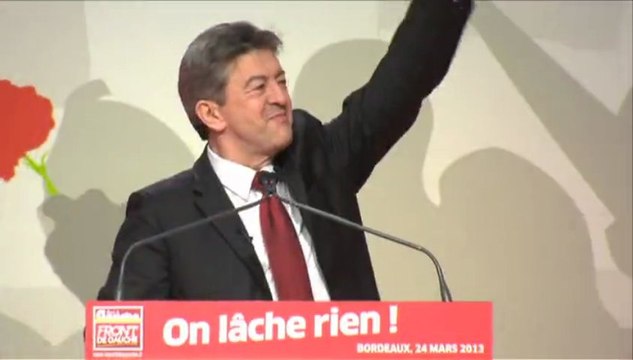 Discours de Jean-Luc Mélenchon au congrès du Parti de Gauche à Bordeaux
