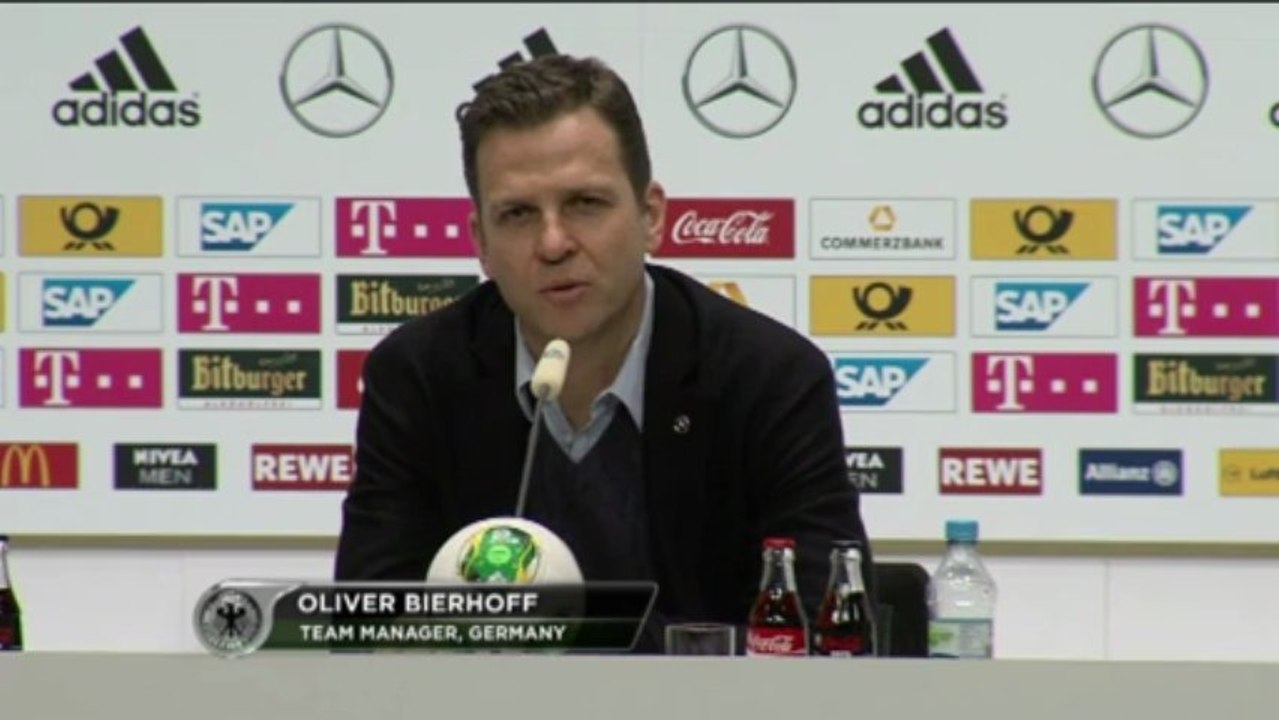 DFB: Bierhoff über den Gewinn der WM: ''Ding der Unmöglichkeit''