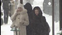 Maltempo: tempesta di neve in Russia e Ucraina,...
