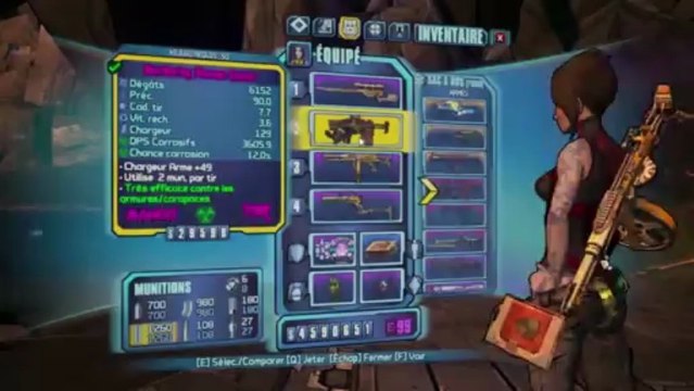 Borderlands 2 Boss de fin en Chasseur Ultime avec un Lycan
