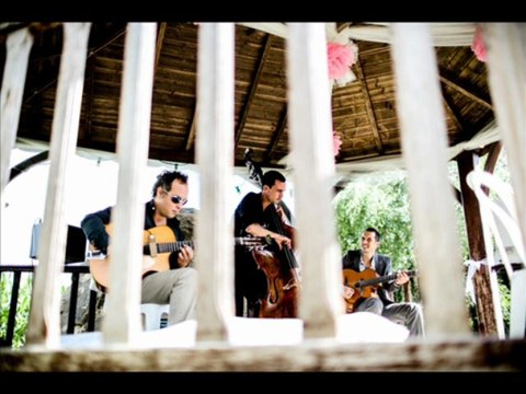 Trio Jazz Manouche pour cocktails mariage,animations musicales...