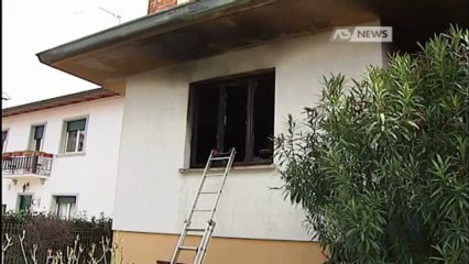 INCENDIO IN CASA, MUORE PENSIONATO