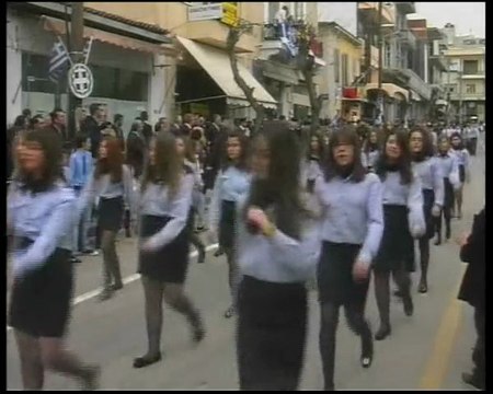 25η Μαρτίου παρέλαση στη Θήβα