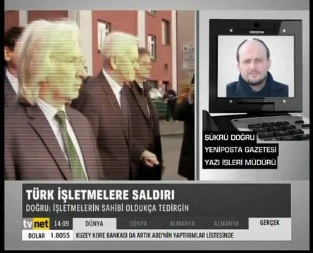 Almanya'da Türk İşletmelere Saldırılar Artıyor - Ahmet Rıfat Albuz TVNET