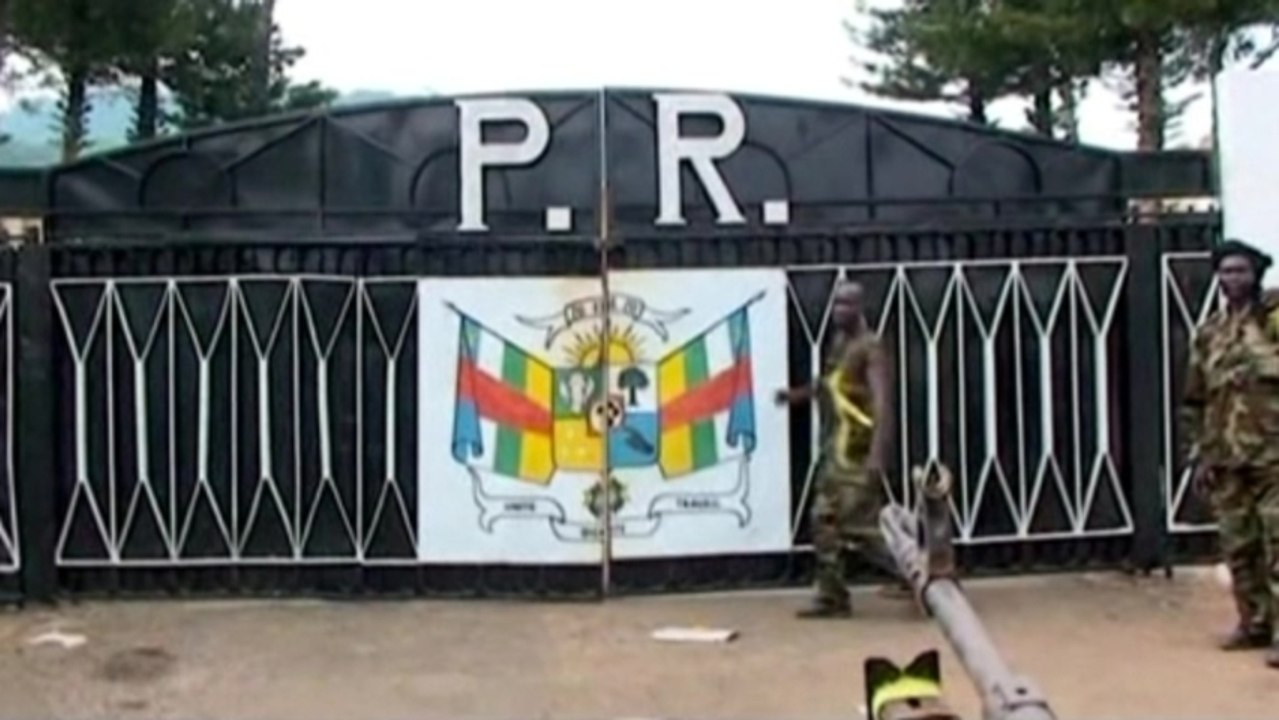 Rebels secure presidential palace in Central African Republic