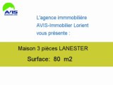 Achat Vente Maison LANESTER 56600 - 80 m2