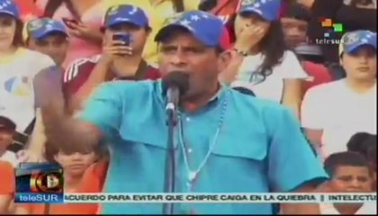 Campaña electoral de Capriles tiene un componente religioso
